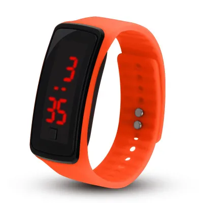 Jelly shop led watch