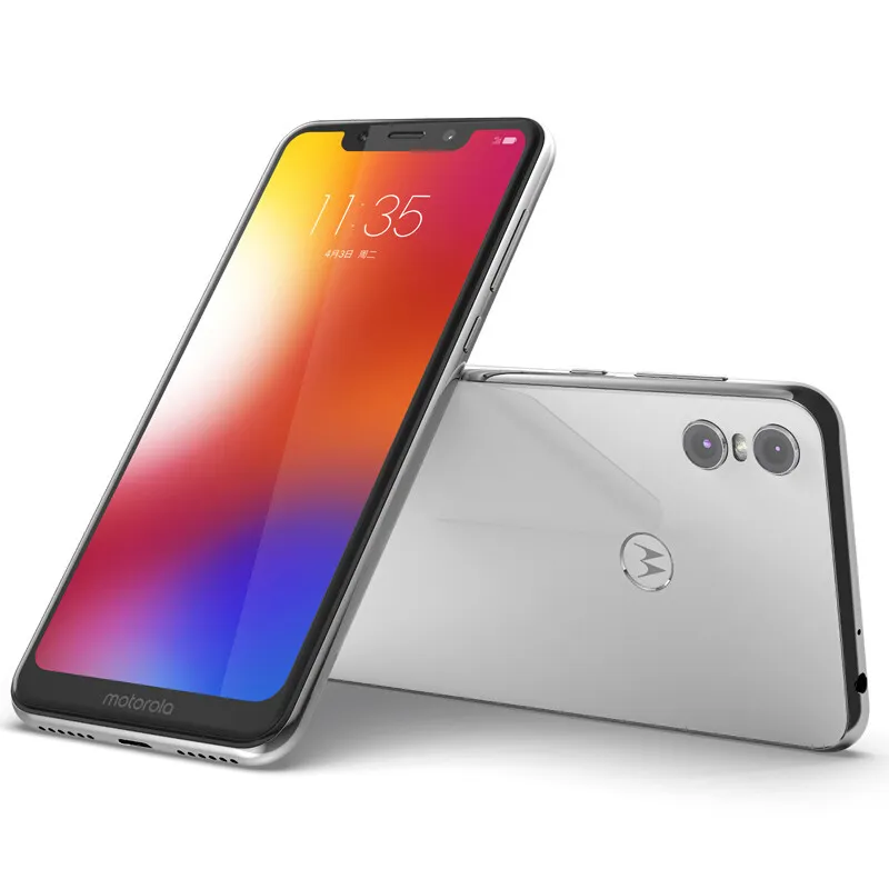 Téléphone portable d'origine Motorola P30 Play 4G LTE 4 Go de RAM 64 Go Snapdragon 625 Octa Core Android 5,86 "13MP OTG ID d'empreinte digitale Smart Mobile Phone