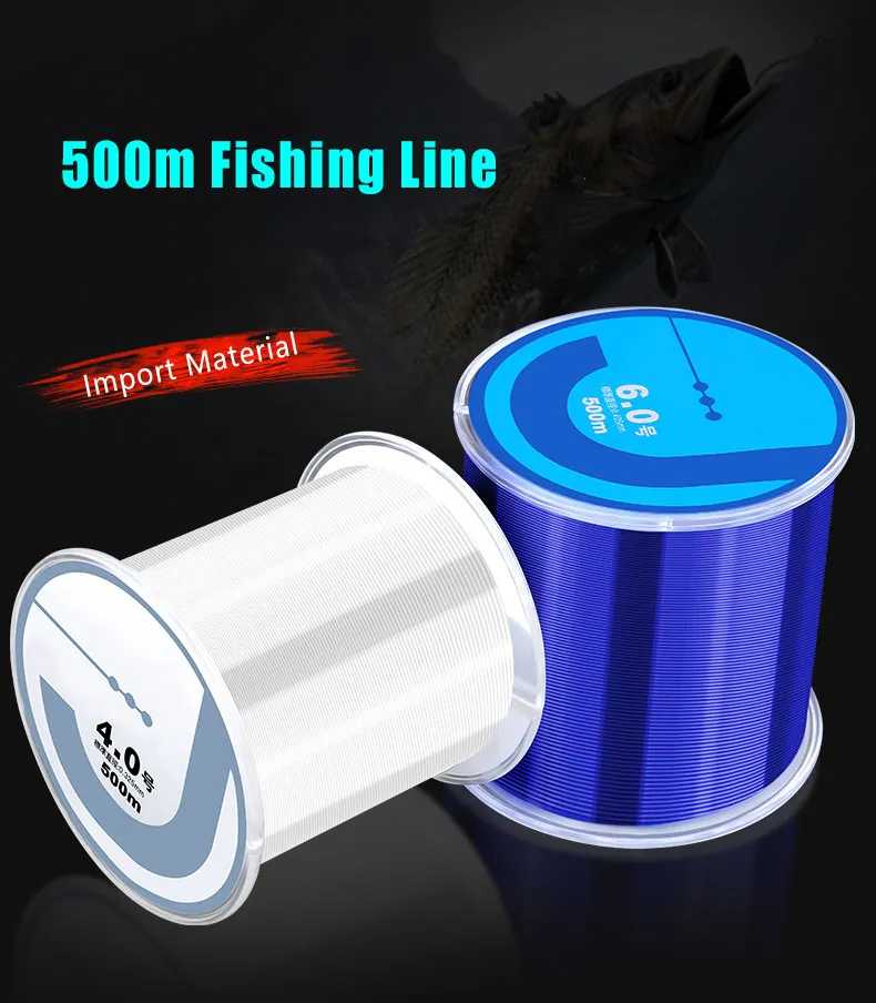 Super Strong 500m Japanese Nylon Drennan Fishing Line Durable Monofilament  For Rock And Sea Fishing Bulk Spool In All Sizes 0.6 To 8.0 From  Yala_products, $2.17