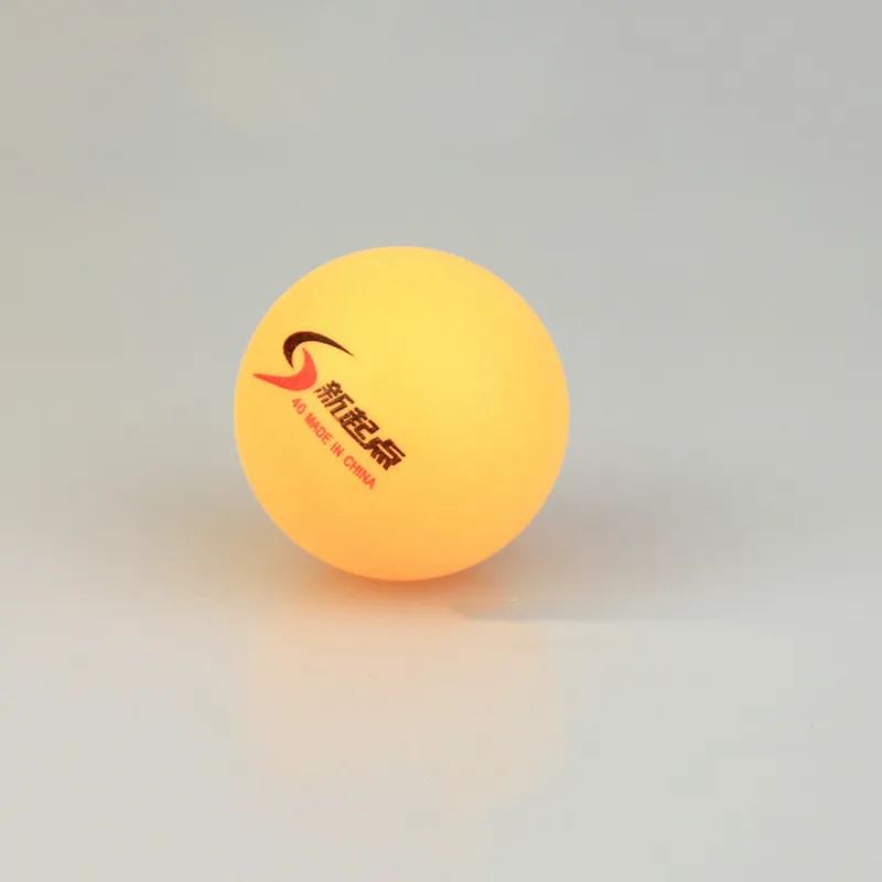 Nuovo 50 Pz/lotto Tennis Bianco Palline Da Ping Pong 4 cm Arancione Palline Da Ping Pong plastica abs Trasporto di Goccia