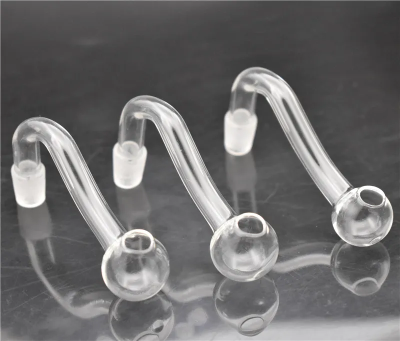 Goedkoopste Nieuwe Pyrex Dikke Glas Olie Burner Pipe Glas Pijpen 10mm 14mm 18mm Mannelijke Vrouwelijke Bubbler Oliebrander voor Bubbler Water Pipes Bong