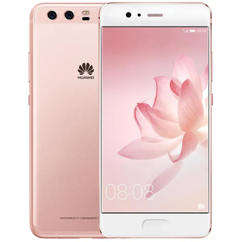 オリジナルHuawei P10 4G LTE携帯電話4GB RAM 64GB 128GB ROMキリン960オクタコアAndroid 5.1インチ20.0mp指紋IDスマート携帯電話