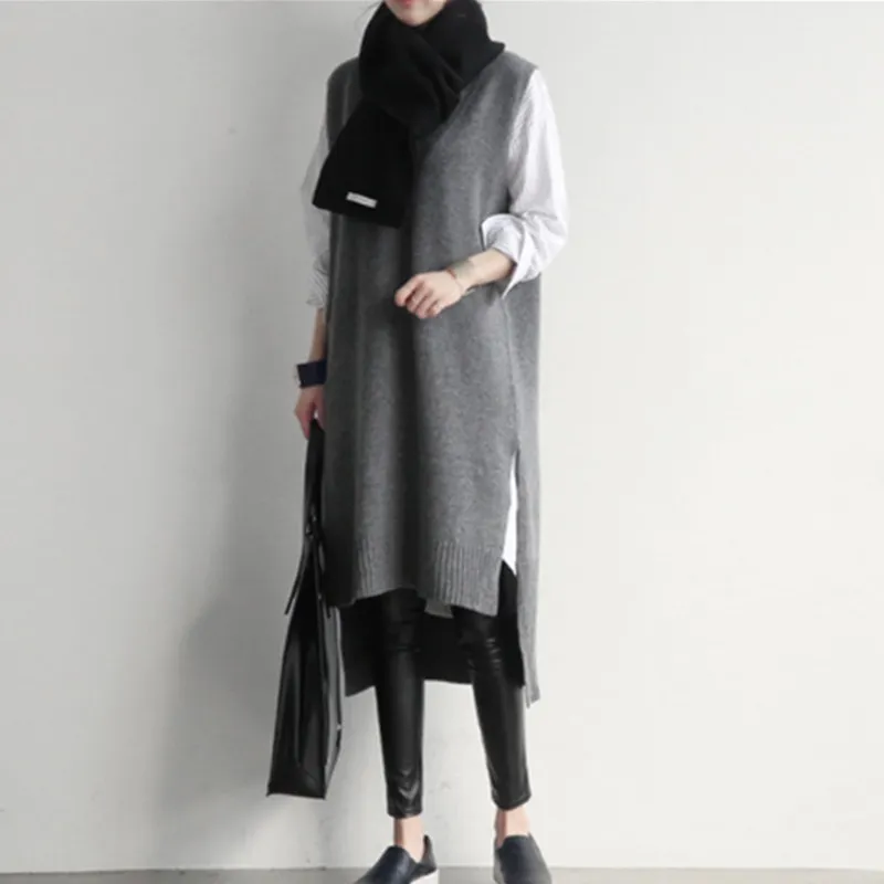 Long sweater hotsell vests