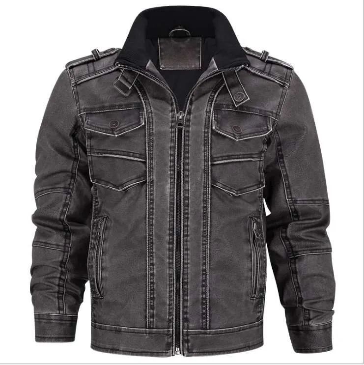 Dixon leather crow biker jacket sale