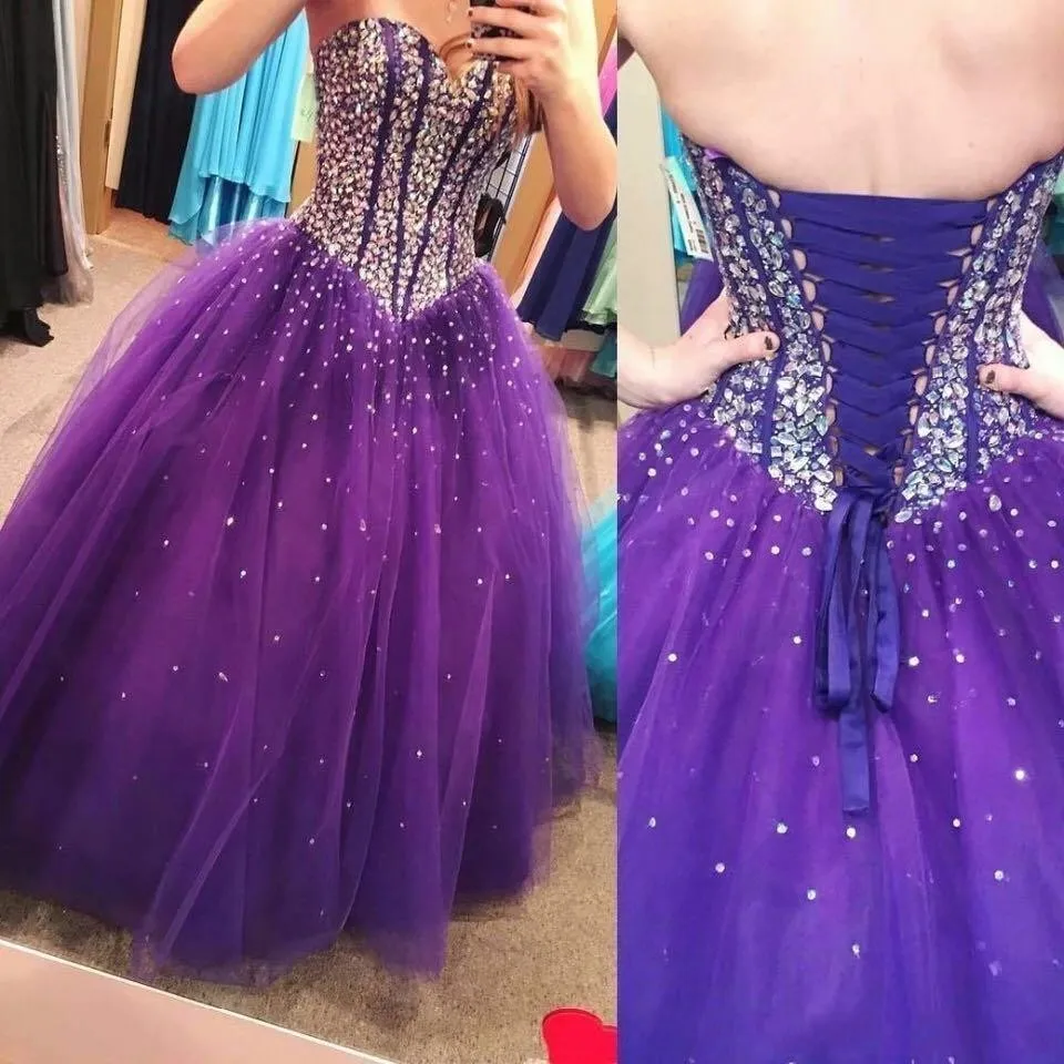 Dark purple prom dresses 2019 on sale