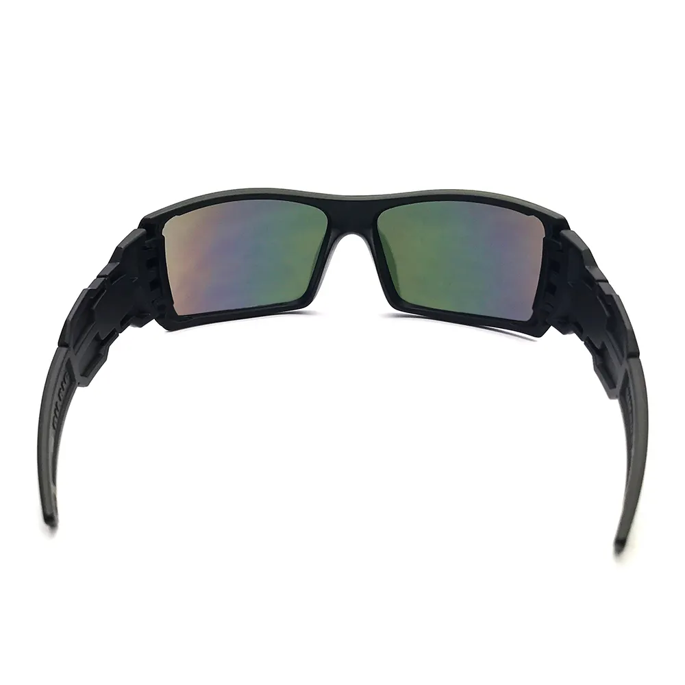 Gros-O Série Hommes Nouveau CUSTOM Oiol Roig Lunettes De Soleil De Mode Lunettes De Pêche Noir Texte Walleva Cadre Miroir Feu Lentille Livraison Gratuite OK43