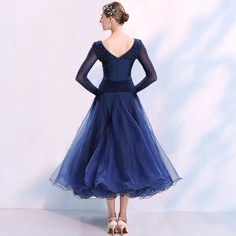 Nuovo vestito da ballo valzer moderno vestito da ballo da ballo abiti da ballo standard abiti da ballo tango dancewear236v