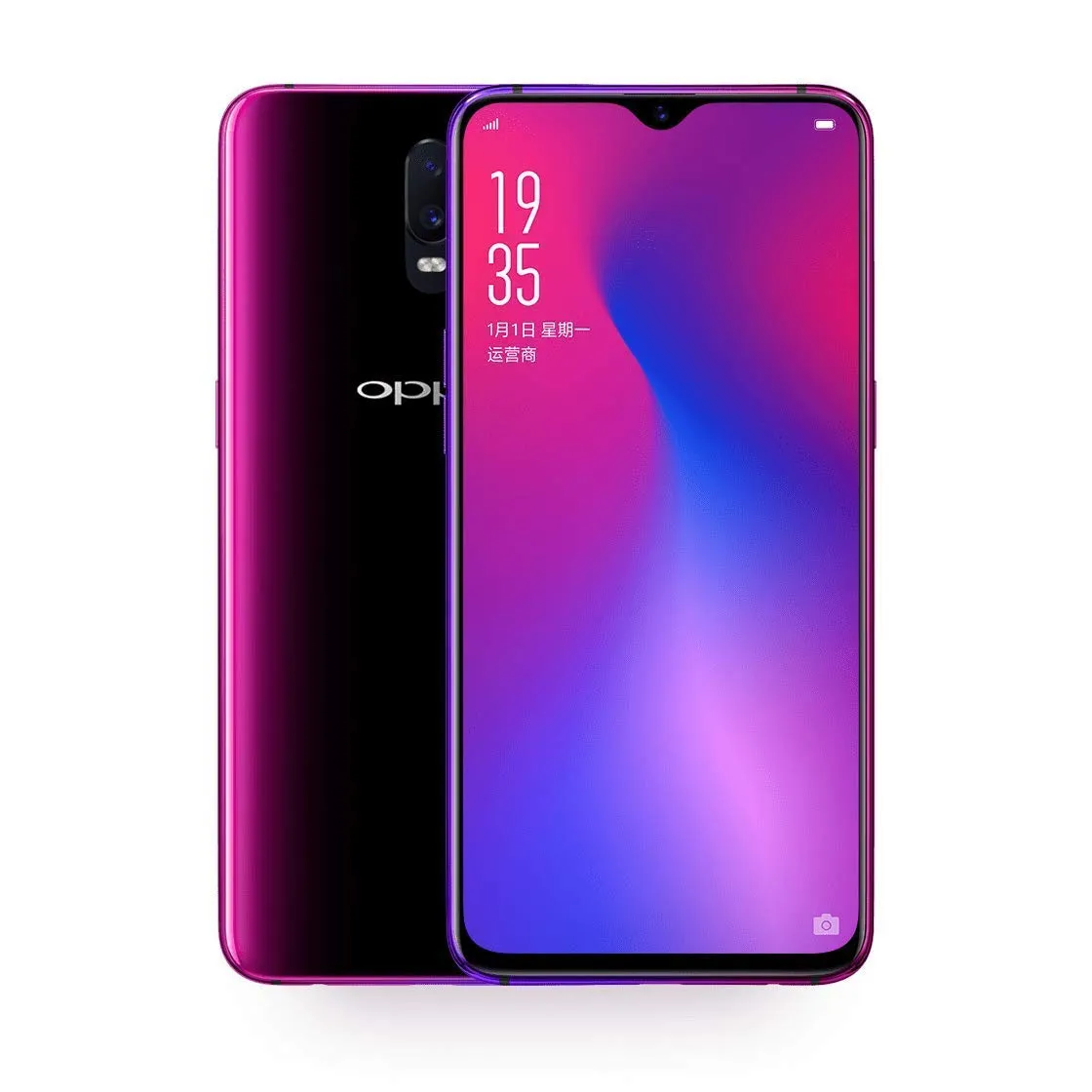 Oryginalny OPPO R17 4G LTE Telefon komórkowy 8 GB RAM 128GB ROM Snapdragon 670 OCTA Core android 6.4 cal Pełny ekran 25MP Pincelek ID Telefon komórkowy