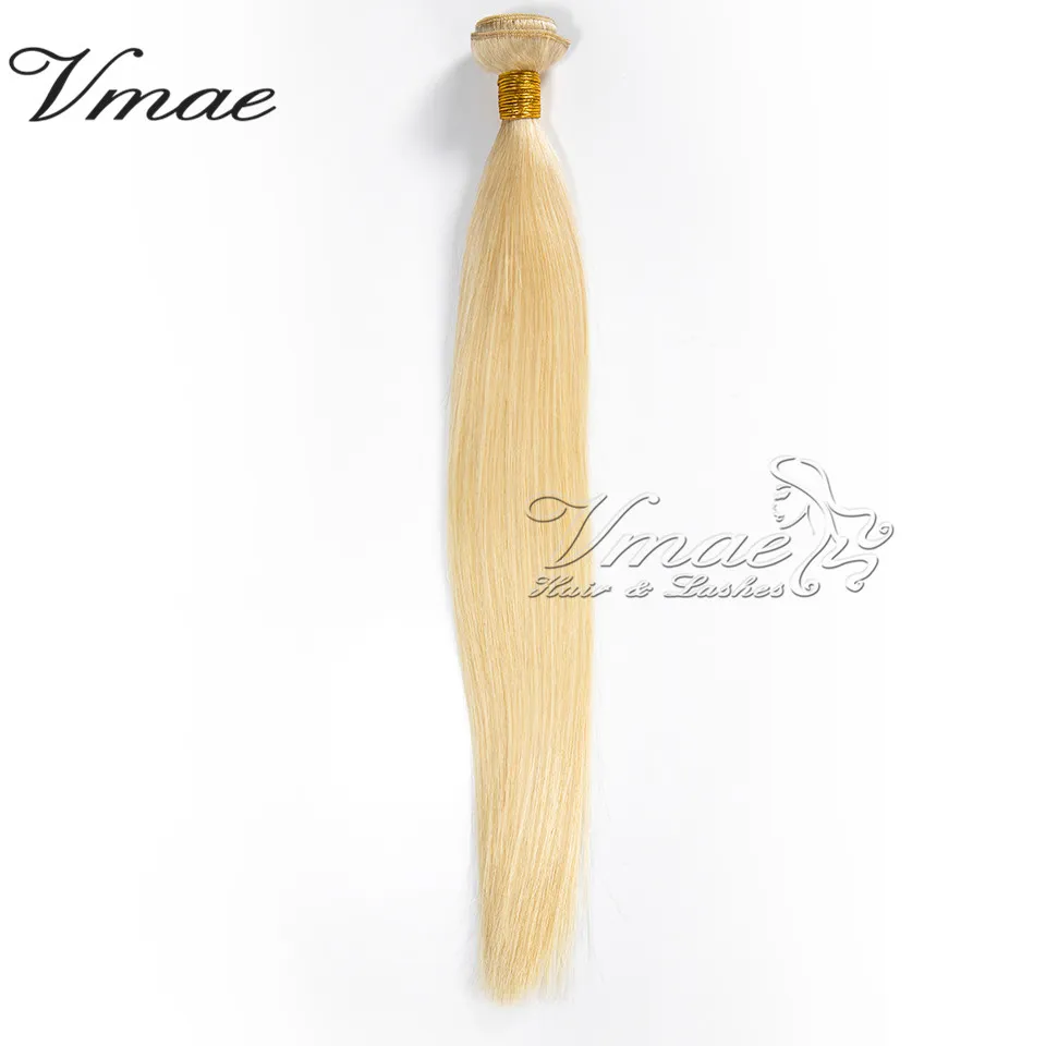 VMAe Peruvian Virgin Obehandlat Human Hair Buls Straight Natural Color Blonde Brown 3 Bundles