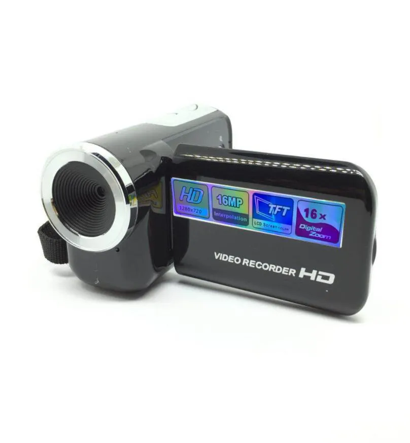 1 stks 2021 Home HD DV168 Digitale camera 16 miljoen pixel geschenkcamera Self-timer 2.0 inch TFT Display Travel Essential