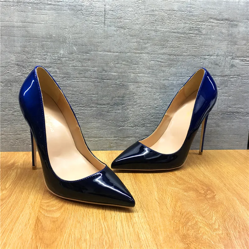 Court Shoes Black Ombre Heels Crimsa Red Ombre Shoes From Moda In