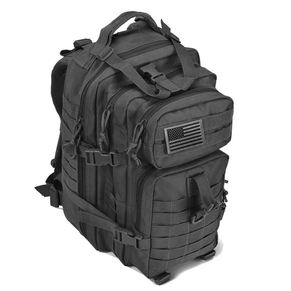 Diseñador-Paquete de asalto Mochila Ejército Molle Impermeable Bug Out Bag Mochila pequeña para senderismo al aire libre Camping Caza