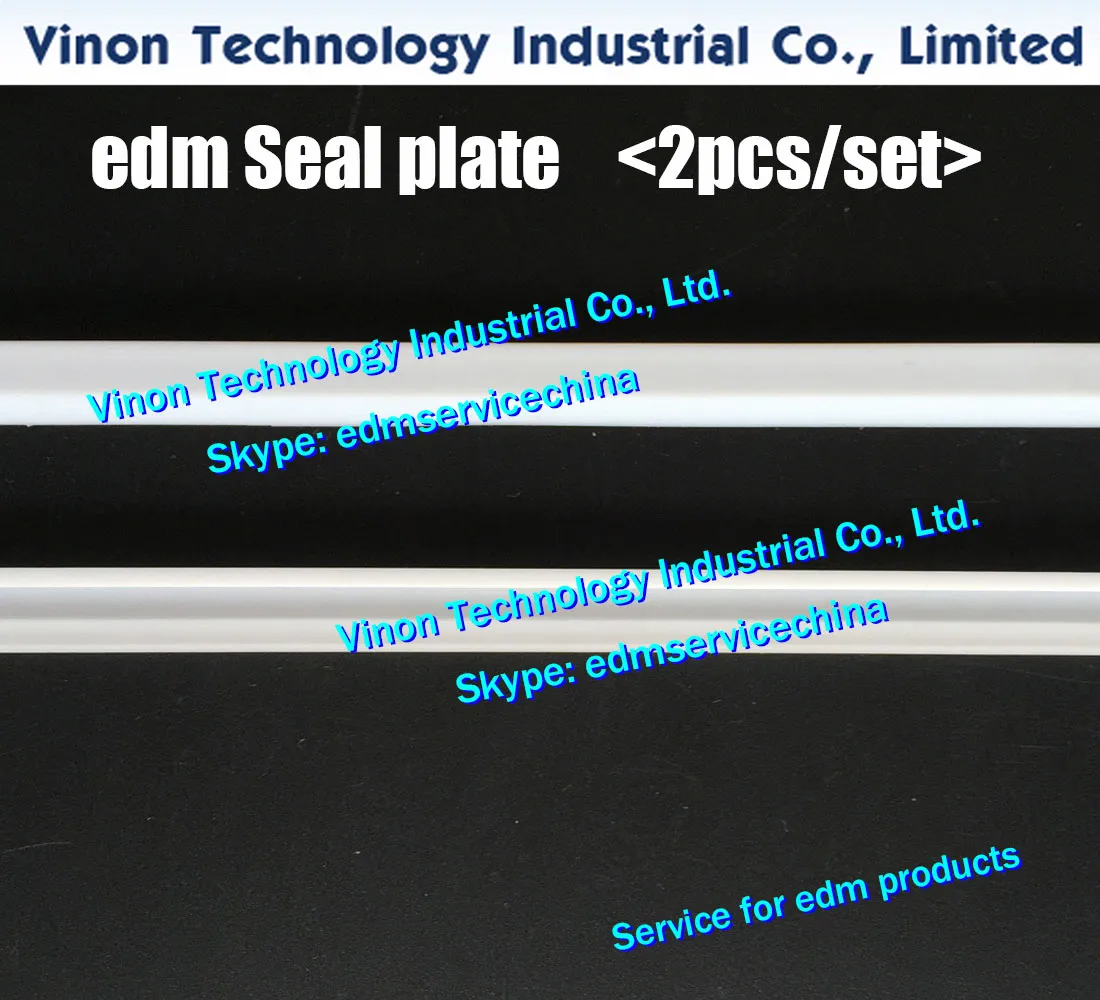 AQ327/537L Parts Seal Plate A (2pcs) 118581A, MT501201A for Sodic AQ300L,AQ327,537L wire cut edm machines SEAL-PLATE-A(AQ537L)