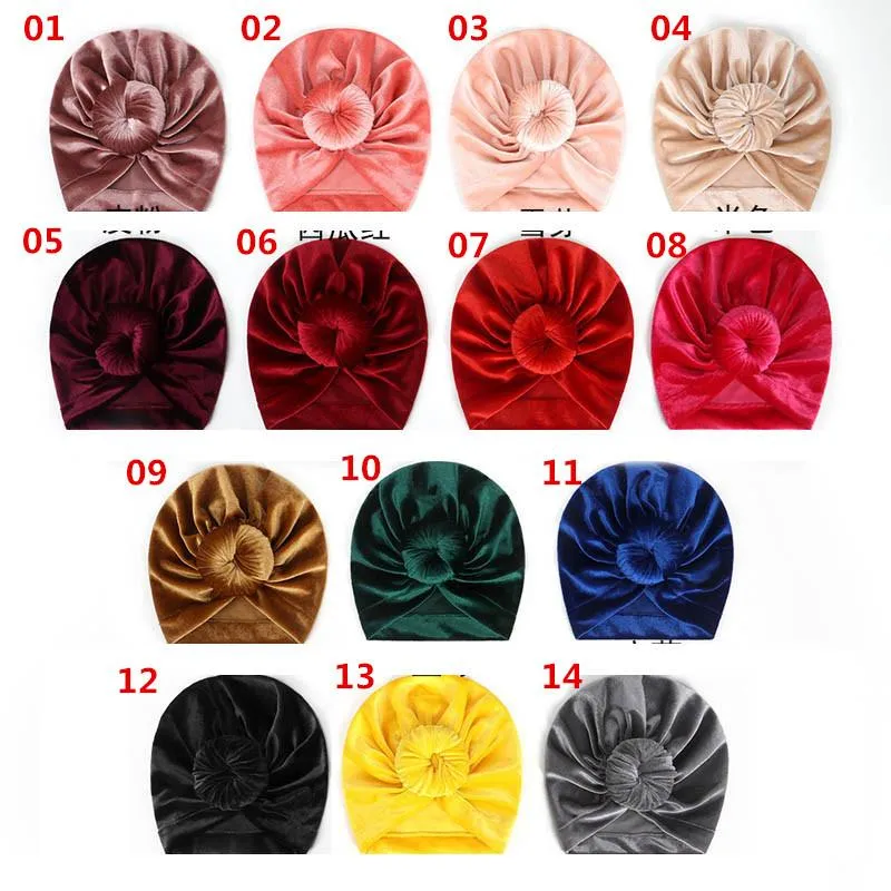 14 couleurs pleuche bébé chapeaux enfants designer chapeaux nouveau-né chapeaux filles chapeau enfants casquette filles casquette bébé bonnets bébé accessoires