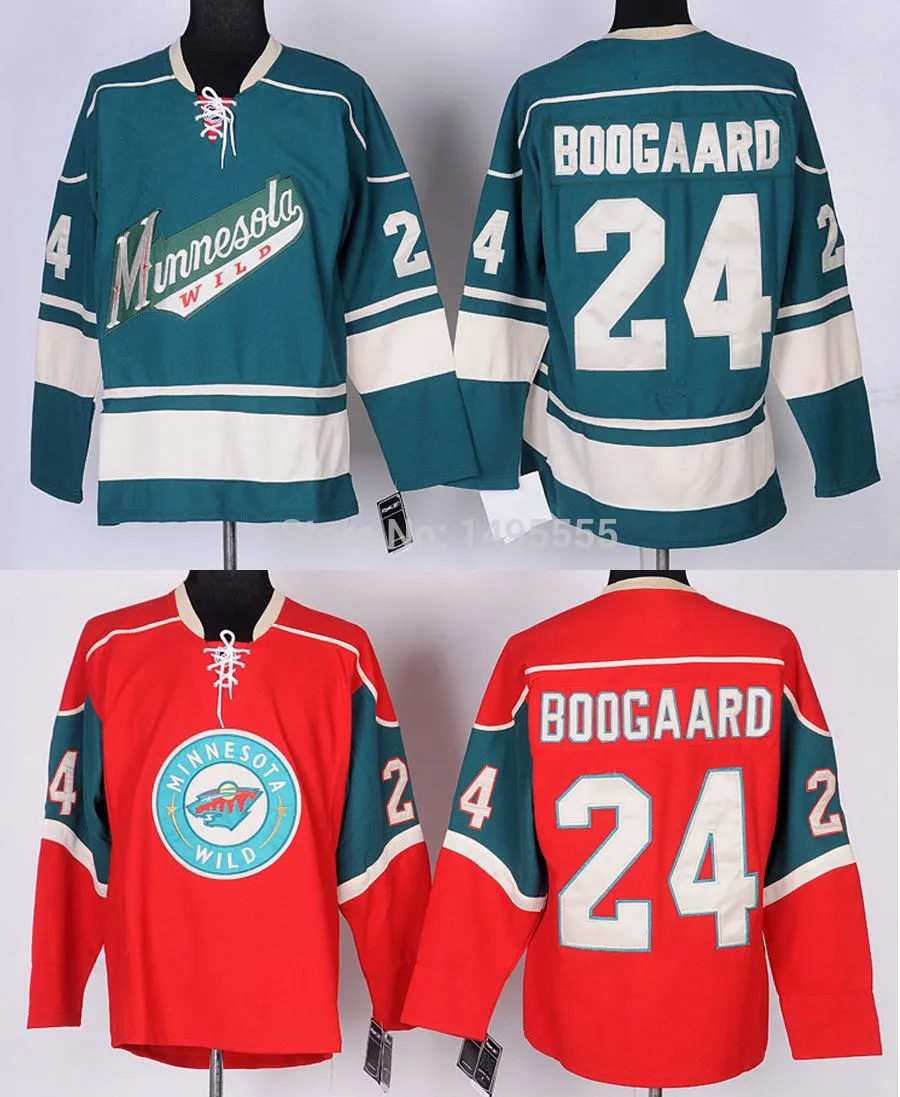 red minnesota wild jersey