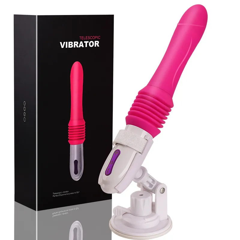 Automatic Stretching Sex Machine Dildo Sex Toys For Woman G Spot Vibration Massager Masturbator Dildo Vibrator Adult Toys Y190711