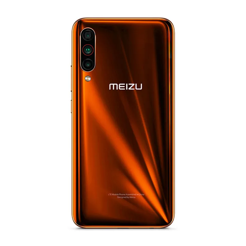 Оригинал Meizu 16T 4G LTE сотовый телефон 6GB ОЗУ 128 Гб ROM, львиный зев 855 окта сердечника 6,5 дюйма Полный экран 16MP отпечатков пальцев ID Смарт Мобильный телефон
