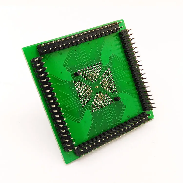 Freeshipping QFN32 MLF32 Adattatore presa di prova IC Passo 0,5 mm Presa di programmazione Clamshell Chip Dimensioni 5 * 5 Adattatore flash Burn in Socket