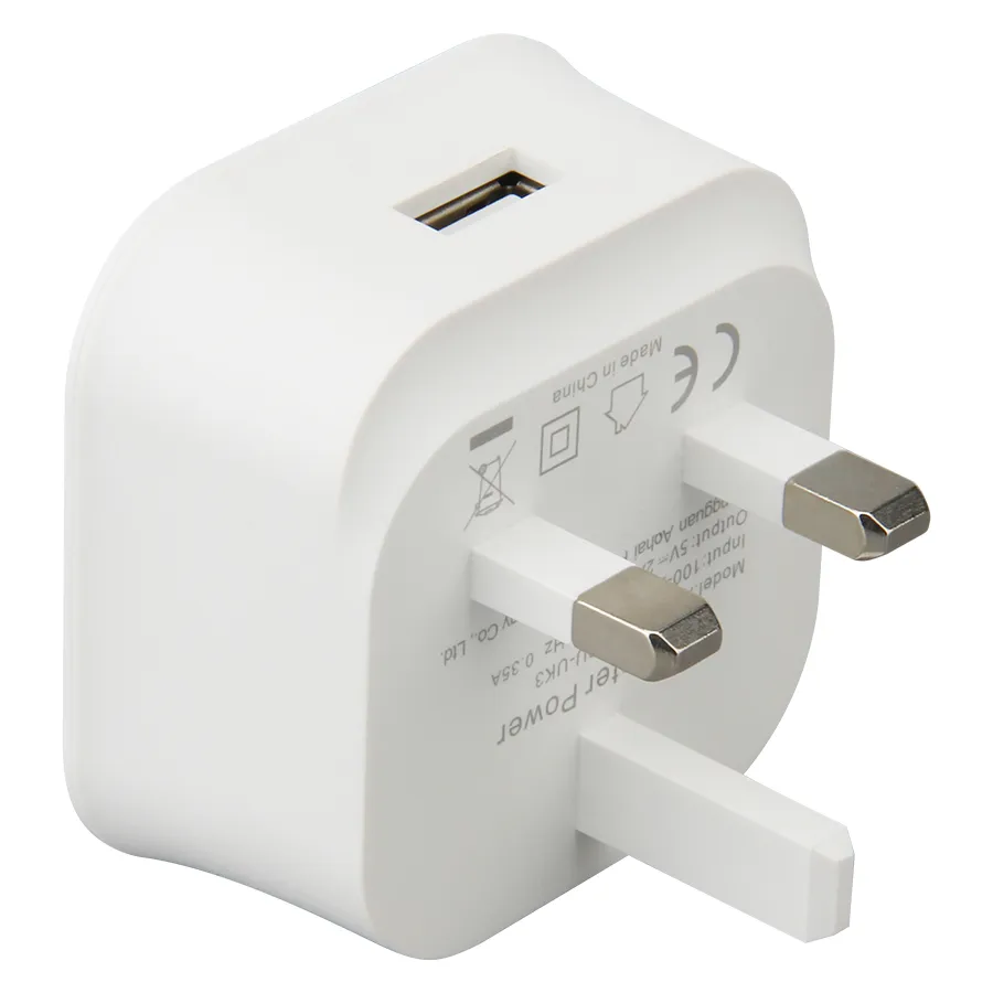 5V 2A UK Plug Mobile Phone USB Wall Charger Travel Charging Power Adapter For Smart Phones Tablets