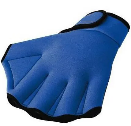 guantes de natación de neopreno con dedos de fábrica para deportes acuáticos, personalizados, diferentes colores y tamaños disponibles, mejoran su velocidad de natación