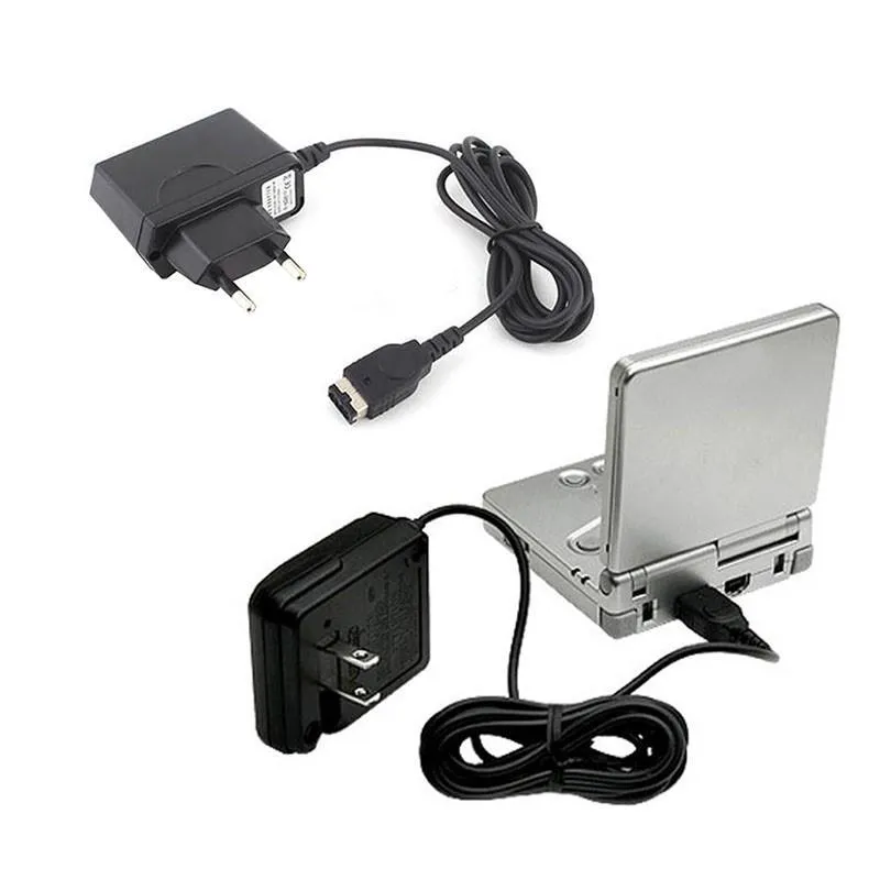 US-EU-Stecker, Home-Reise-Wandladegerät, Netzteil-Adapter mit Kabel für Nintend Gameboy Advance, hohe Qualität, schneller Versand
