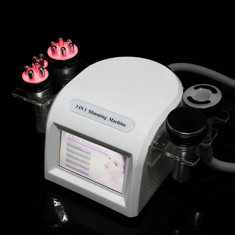 5-1 liposuccion ultrasonique 40k cavitation combustion des graisses biopolaire rf soins du visage vide corps minceur machine spa