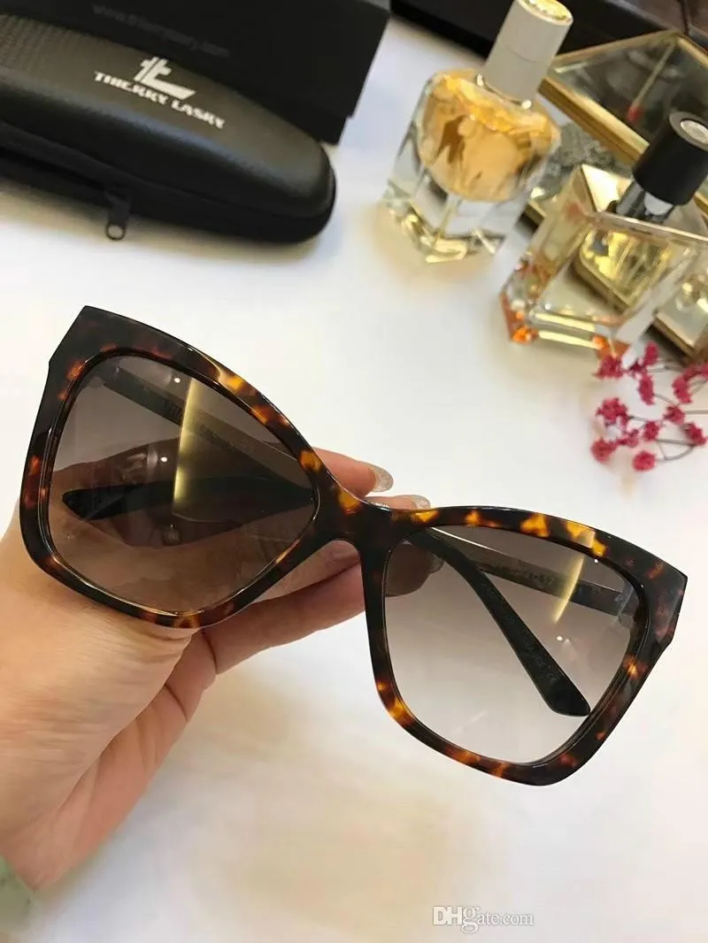 2018 Nouvelles lunettes de soleil doucement lunettes de soleil les lunettes de soleil rêveur femmes marque designer revêtement lentille polarisée style d'été avec étui original