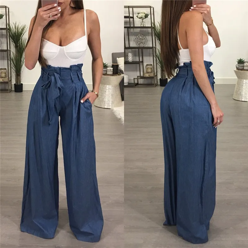 Pantalones flojos hotsell de vestir mujer