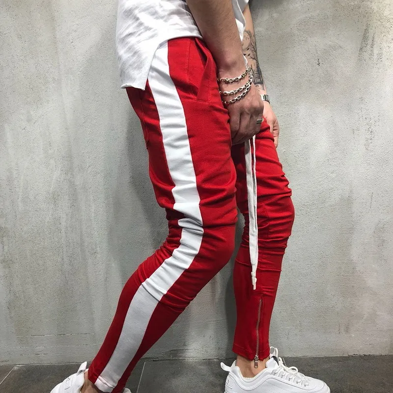 Laamei 2018 nowych mężczyzn spodnie siłowni spodnia hip hop sportswear joggers spodnie męskie streetwear track spodnie pantalon hombre c19032501