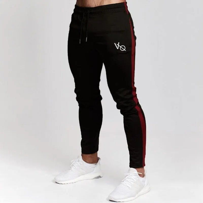 Pantalones de chándal ajustados para hombre, ropa deportiva para correr,  gimnasio, Fitness, entrenamiento, marca Crossfit, otoño - AliExpress