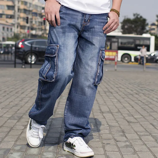 Produkt By Jack & Jones Blue Slim Fit Cargo Jeans