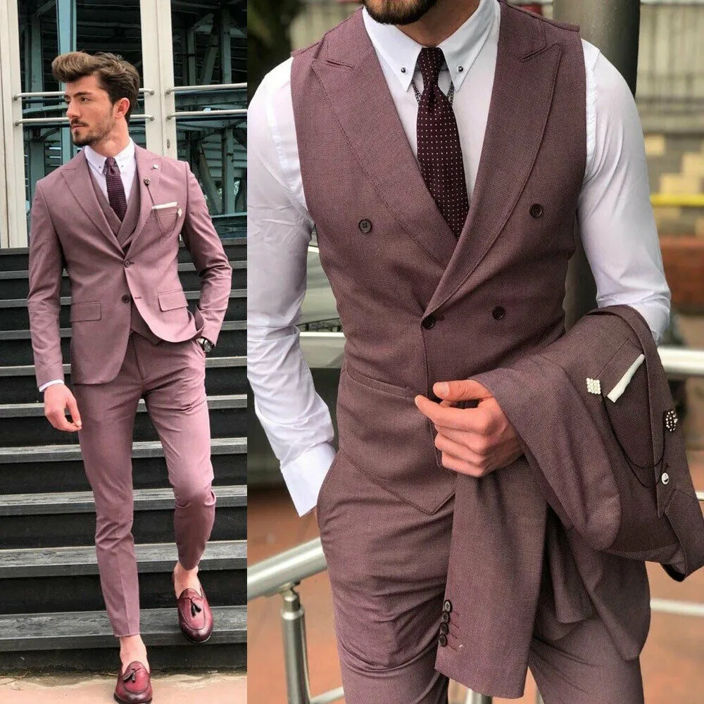 Traje coctel 2025 para hombre matrimonio