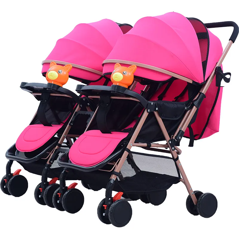 Twin Strollers Combinable And Detachable Strollers Twin Baby Carriage Detachable Baby Carriage Lightweight Foldable Baby Stroller From Xida888 68.35 DHgate.Com