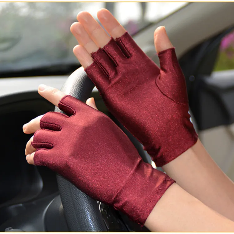 Breathable Silk Half Finger Driving Gloves For Women Tight, Comfortable,  And Ideal For Fitness, Exercise, Training, And More From Donet, $1.45