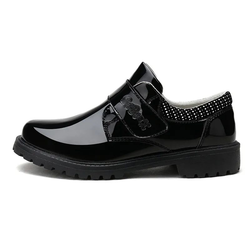 Boys leather school shoes 2025