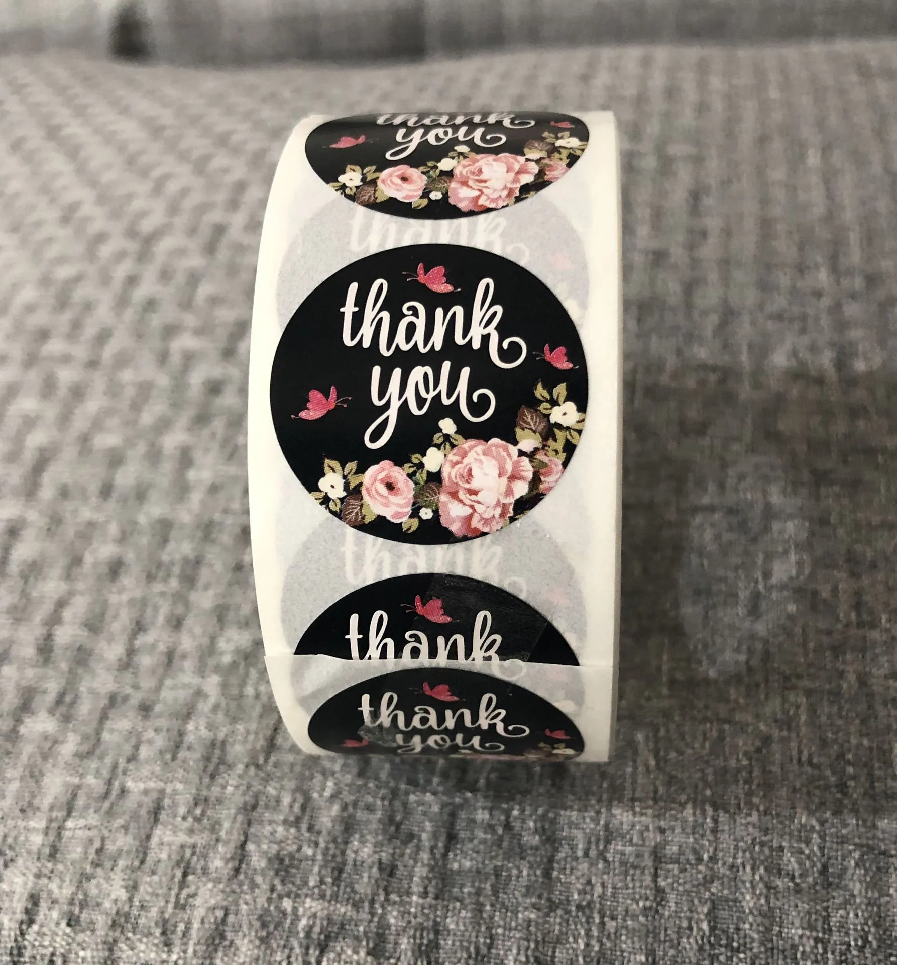 Personalised Thank You Sticker