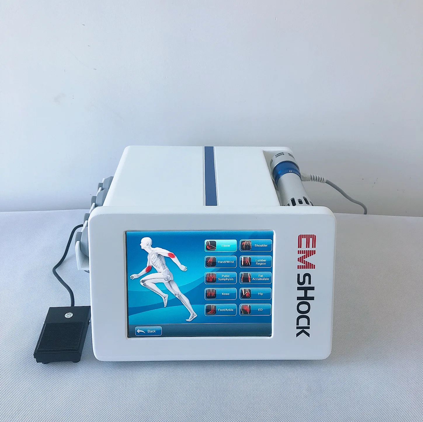 Portable Electromagnetic Shockwave Therapy Machine for Body Pain