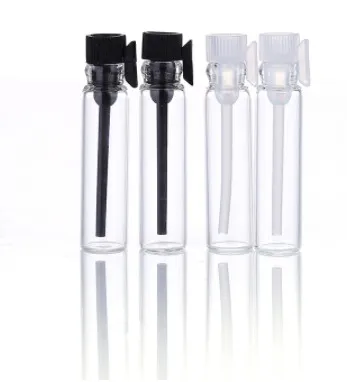 Plastic Rod Glass Small Sample Lege Bottle Essential Oil Reageerbuis Fles Perfume Dropper Mini Lege Flessen 150pcs 1ml 2ml