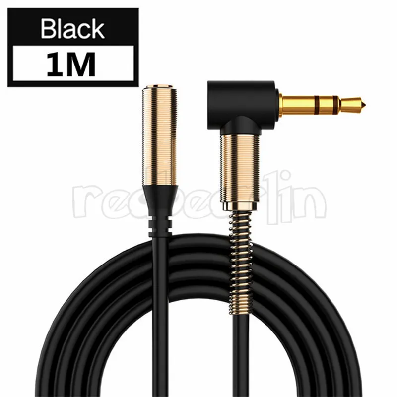 Cable De Audio Del Coche 3.5mm AUX Cable Jack Cable Alargador De
