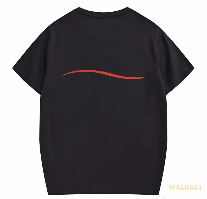 Yeni 19SS Erkek Tasarımcı T Gömlek Kaliteli Bay Bayan Çiftler Casual Kısa Kollu Erkek Yuvarlak Yaka Tişörtler 5 Renk
