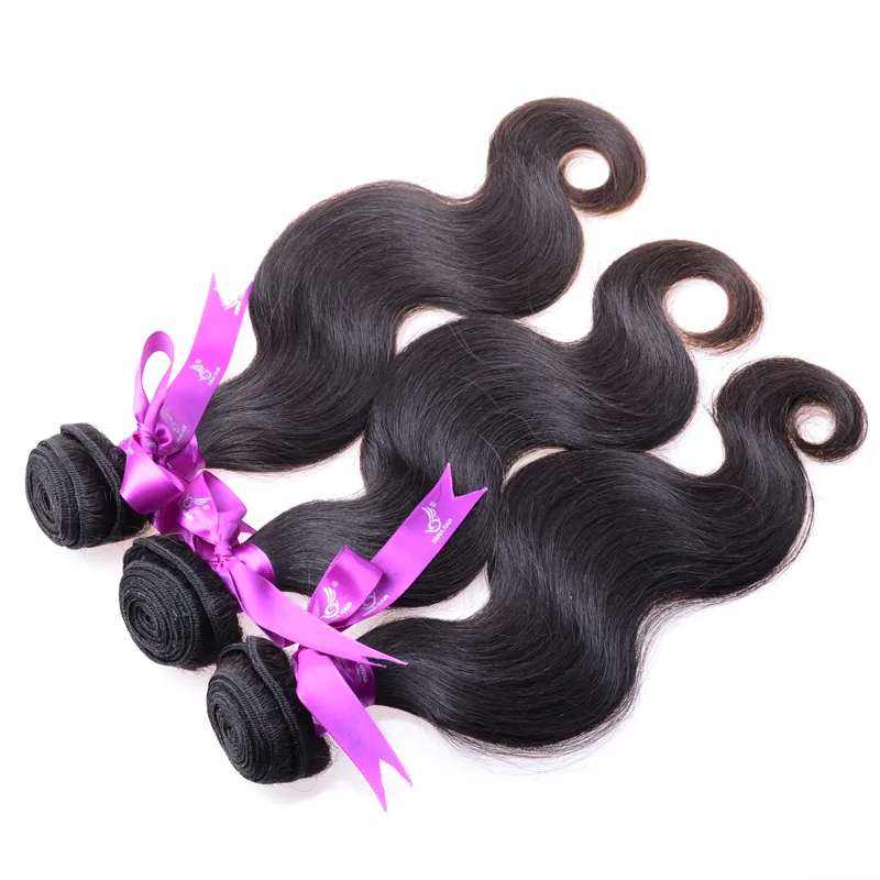 10st Peruvian Virgin Hair Body Wave Hot Sale Peruvian Hair Weave Bundles 100% Obehandlat Human Hair Peruvian Body Wave FedEx Gratis frakt