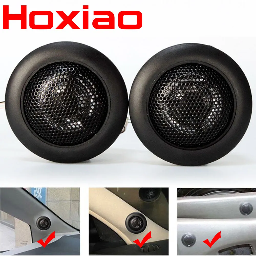 Aoto Tweeter Super Power Alto Alto-falante Componente Speakers para carro estéreo / montagem de superfície 49mm diâmetro cúpula pequeno carro áudio