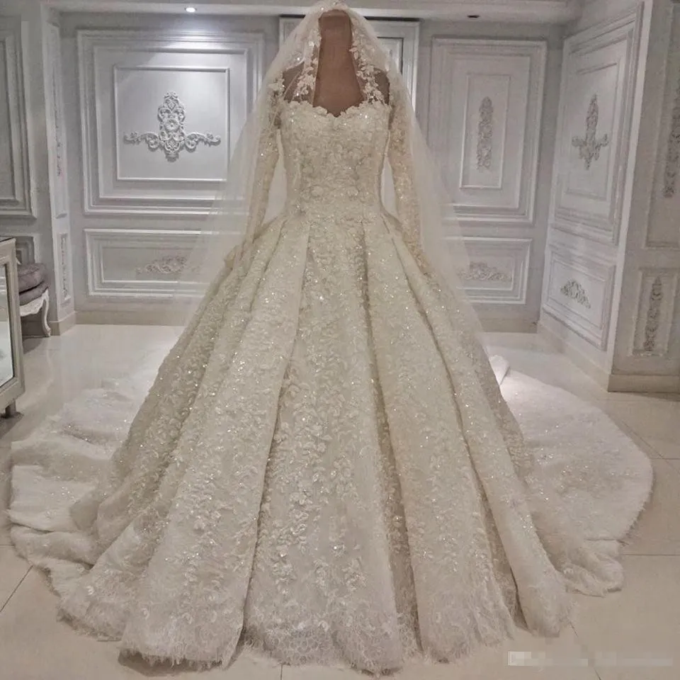 Cheap Plus Size Long Sleeve Wedding Dresses - Bridelily