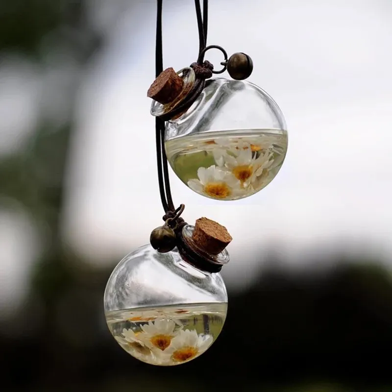 DBC DH0748 Glass Car Air Freshener Bottle Wholesale Perfume Diffuser