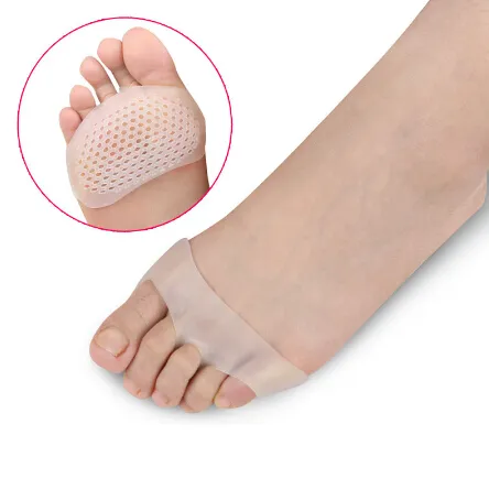 10Pair Silicone Soft Pads High Heel Shoes Slip Resistant Protect  Foot Care Forefoot Half Yard Invisible ladies shoes