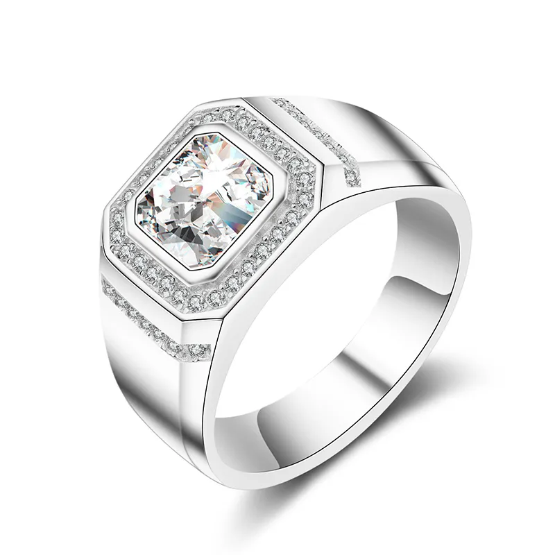 Mens luxury on sale diamond rings