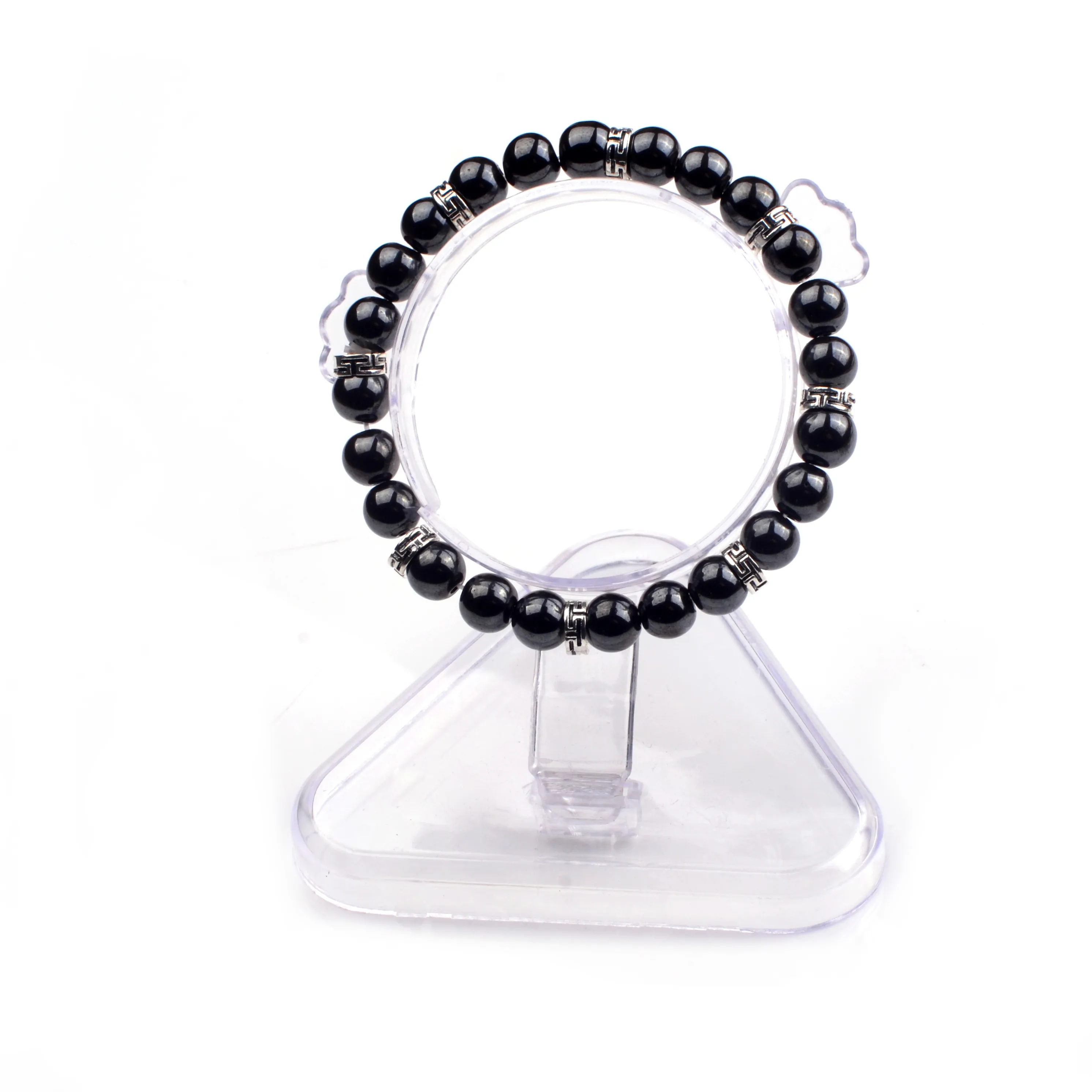 Bracelet en pierre naturelle pour hommes et femmes, 8mm, perles de yoga, bijoux, cadeau, tendance 2018