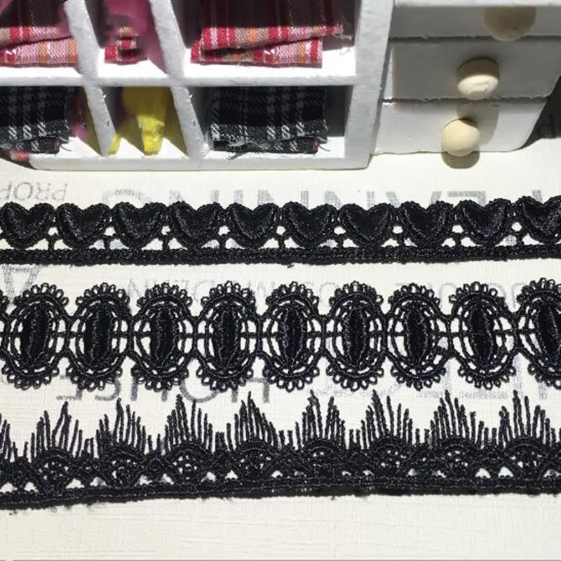 Handmade Black Lace Ribbon For DIY Vxxxv Apparel 2021 Price