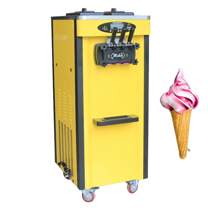 Commercial Ice Cream Machine Vertical Soft Ice Cream Maker For