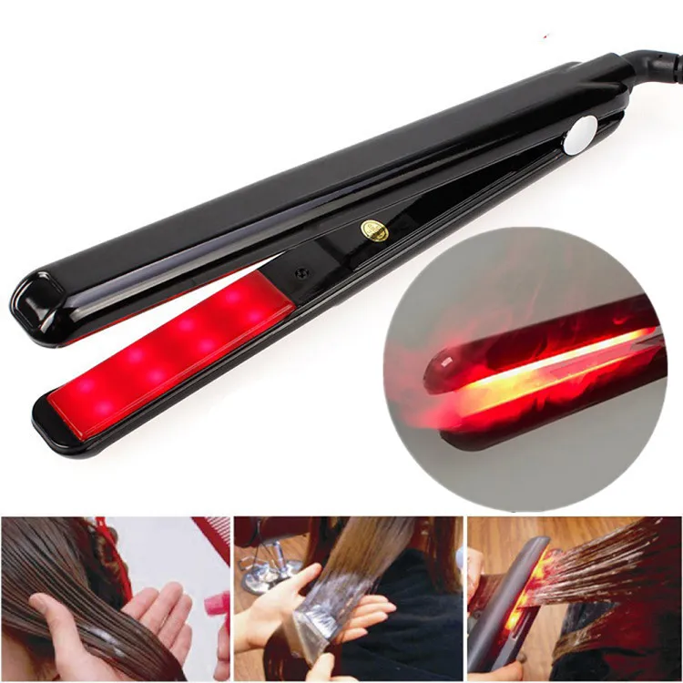 LCD Ultra Infrared Iron Hair Care Tools Recover Hair Damaged Smoothly Hair Treatment Cold Straightener for Both Dry and Wet320z7675134